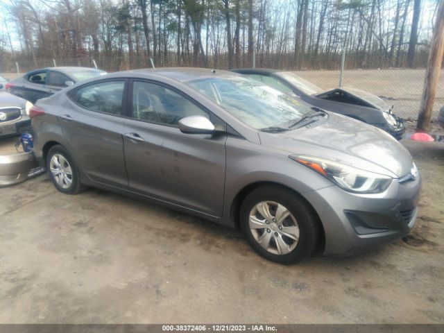 HYUNDAI ELANTRA 2016 kmhdh4ae0gu636749