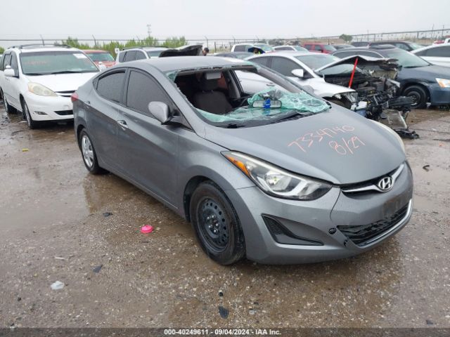 HYUNDAI ELANTRA 2016 kmhdh4ae0gu647766