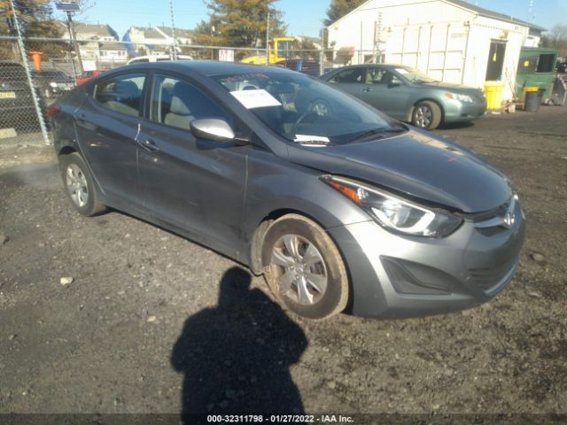 HYUNDAI ELANTRA 2016 kmhdh4ae0gu655687