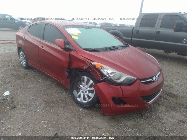 HYUNDAI ELANTRA 2012 kmhdh4ae1cu271444