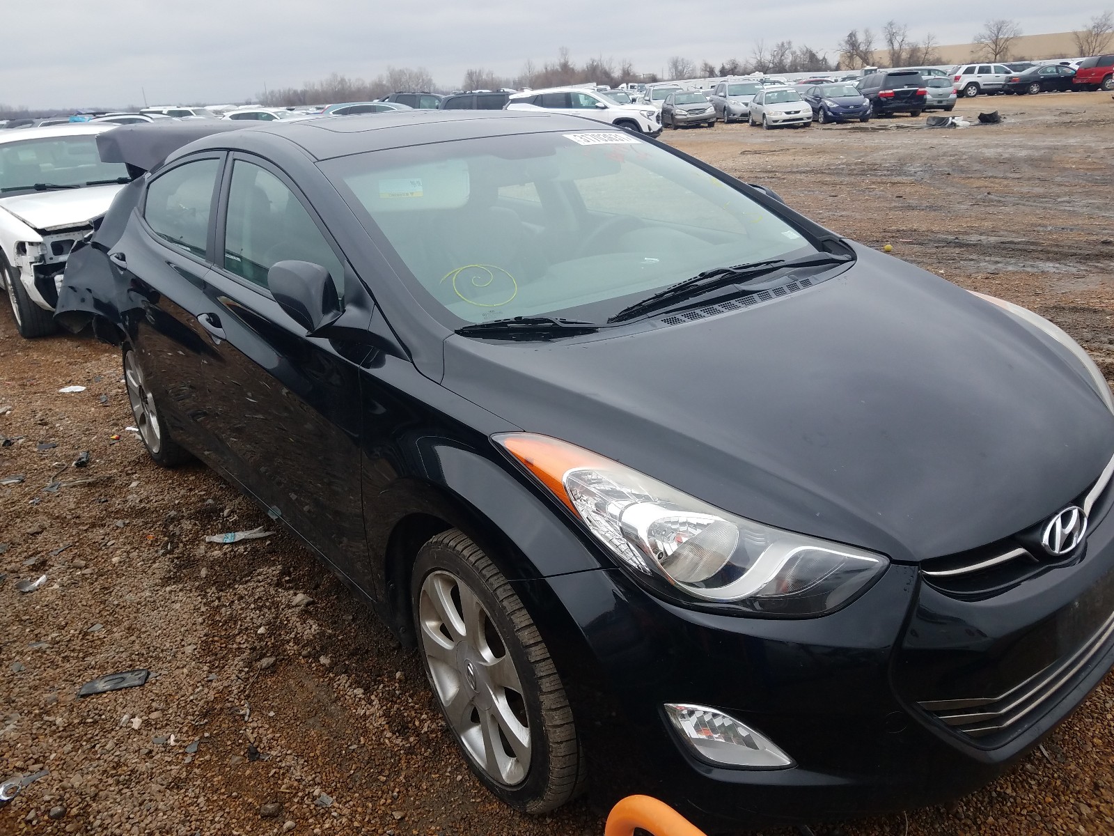 HYUNDAI ELANTRA GL 2012 kmhdh4ae1cu285862