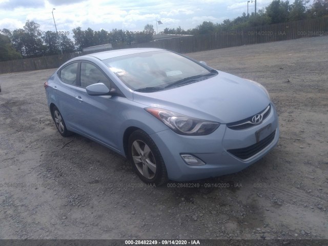 HYUNDAI ELANTRA 2013 kmhdh4ae1du488087