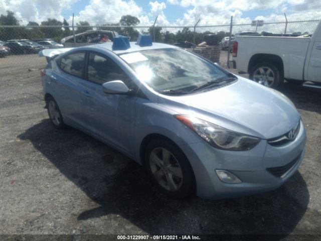 HYUNDAI ELANTRA 2013 kmhdh4ae1du488493