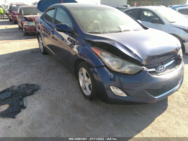 HYUNDAI ELANTRA 2013 kmhdh4ae1du499834