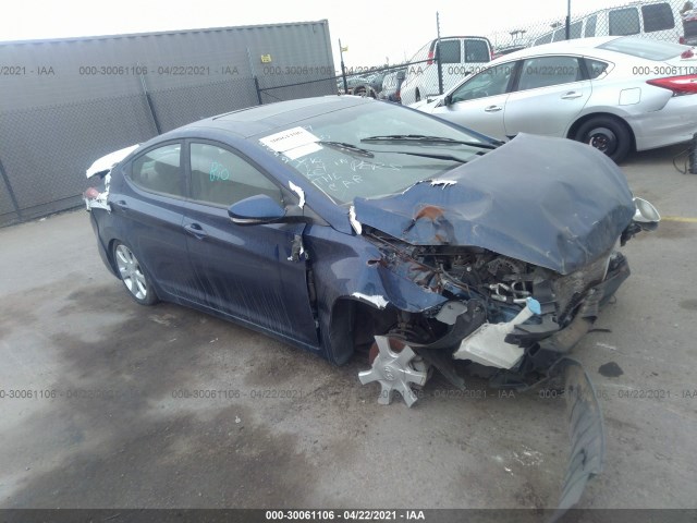 HYUNDAI ELANTRA 2013 kmhdh4ae1du504630