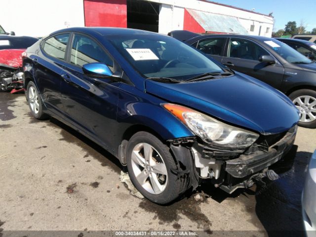 HYUNDAI ELANTRA 2013 kmhdh4ae1du507608