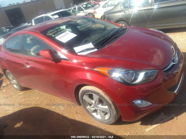 HYUNDAI ELANTRA 2013 kmhdh4ae1du516678