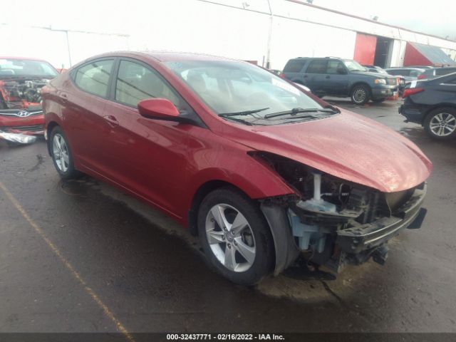 HYUNDAI ELANTRA 2013 kmhdh4ae1du522593