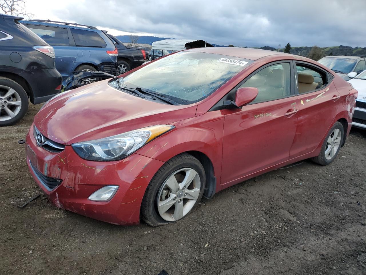 HYUNDAI ELANTRA 2013 kmhdh4ae1du583216