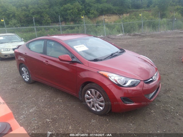 HYUNDAI ELANTRA 2013 kmhdh4ae1du595852