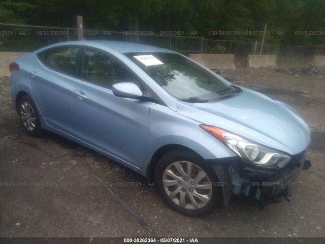 HYUNDAI ELANTRA 2013 kmhdh4ae1du600936