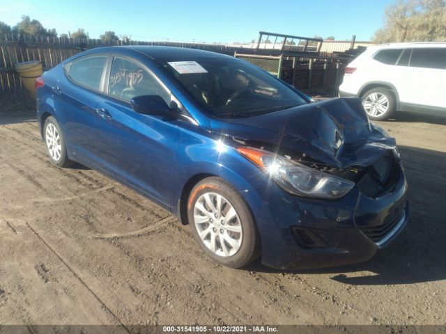 HYUNDAI ELANTRA 2013 kmhdh4ae1du601391