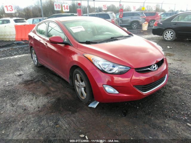 HYUNDAI ELANTRA 2013 kmhdh4ae1du617722