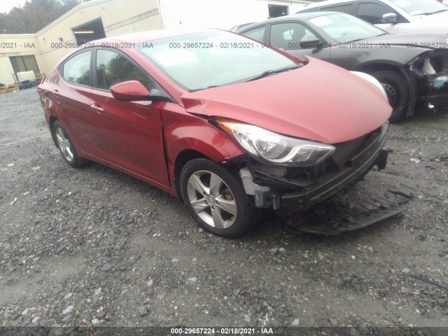 HYUNDAI ELANTRA 2013 kmhdh4ae1du686216