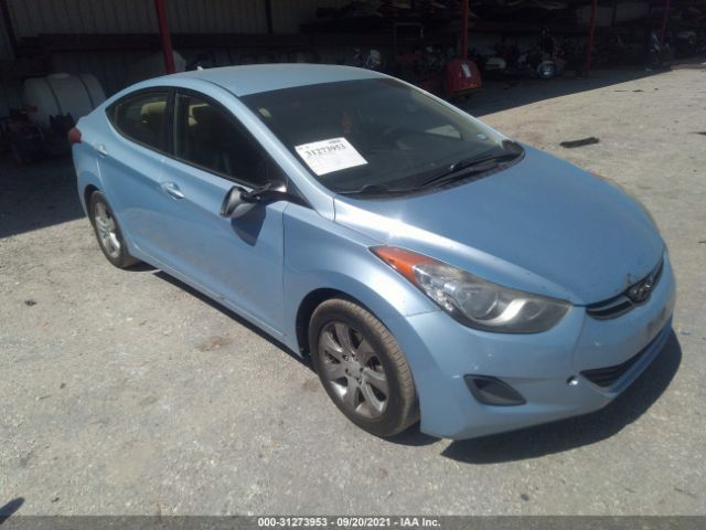 HYUNDAI ELANTRA 2013 kmhdh4ae1du724270