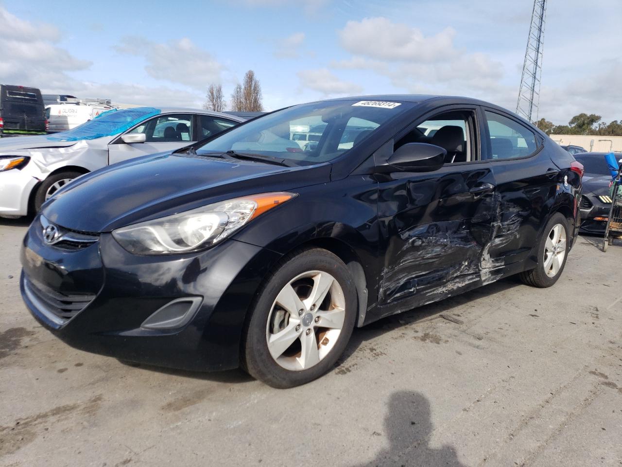 HYUNDAI ELANTRA 2013 kmhdh4ae1du727718