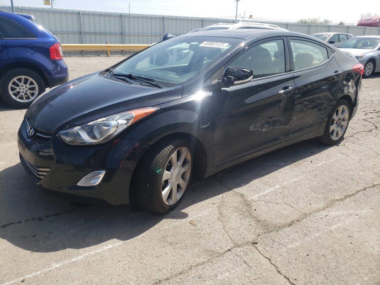 HYUNDAI ELANTRA 2013 kmhdh4ae1du750917