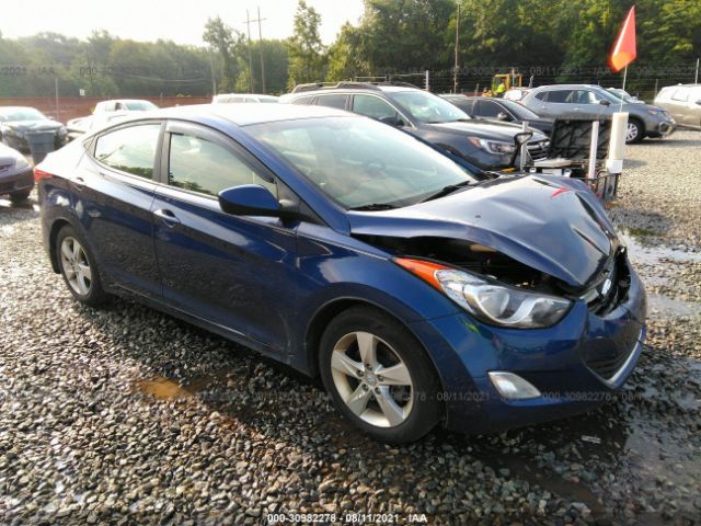 HYUNDAI ELANTRA 2013 kmhdh4ae1du753042