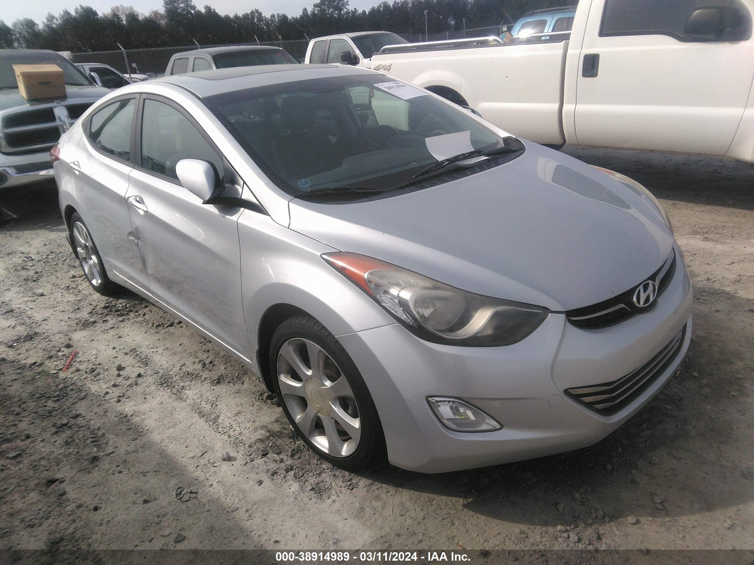 HYUNDAI ELANTRA 2013 kmhdh4ae1du795498