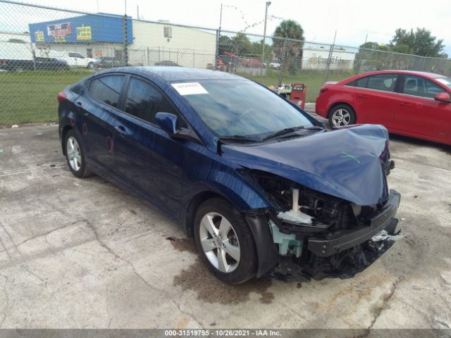 HYUNDAI ELANTRA 2013 kmhdh4ae1du868675