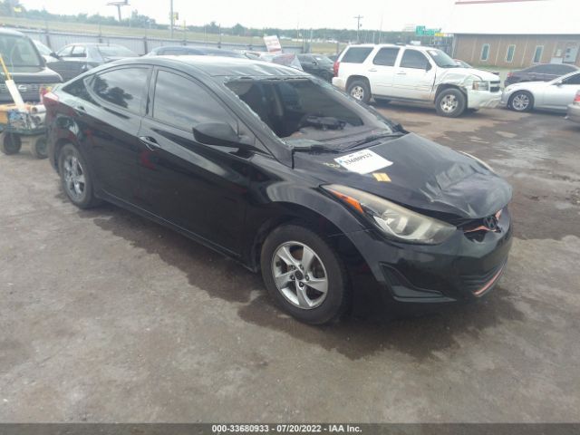 HYUNDAI ELANTRA 2014 kmhdh4ae1eu038988