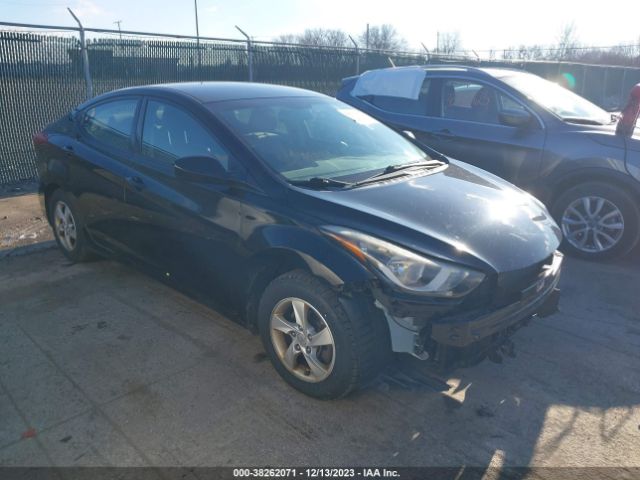 HYUNDAI ELANTRA 2014 kmhdh4ae1eu043334