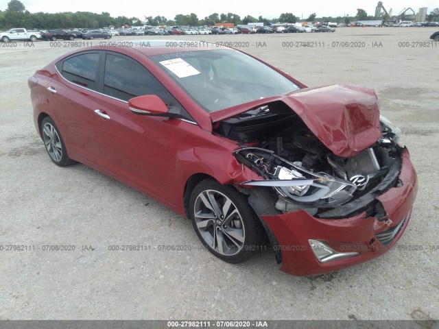 HYUNDAI ELANTRA 2014 kmhdh4ae1eu052762