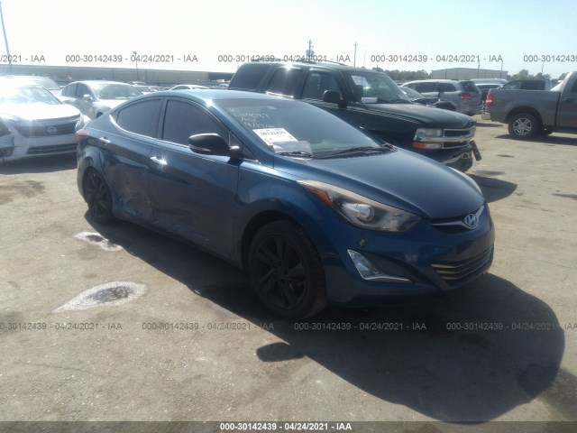 HYUNDAI ELANTRA 2014 kmhdh4ae1eu065768