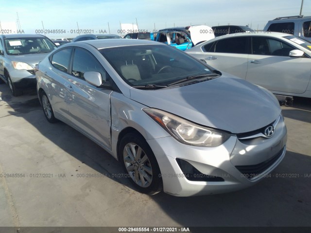 HYUNDAI ELANTRA 2014 kmhdh4ae1eu067780