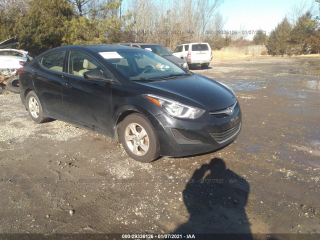 HYUNDAI ELANTRA 2014 kmhdh4ae1eu068122