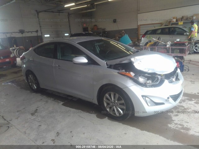 HYUNDAI ELANTRA 2014 kmhdh4ae1eu075863