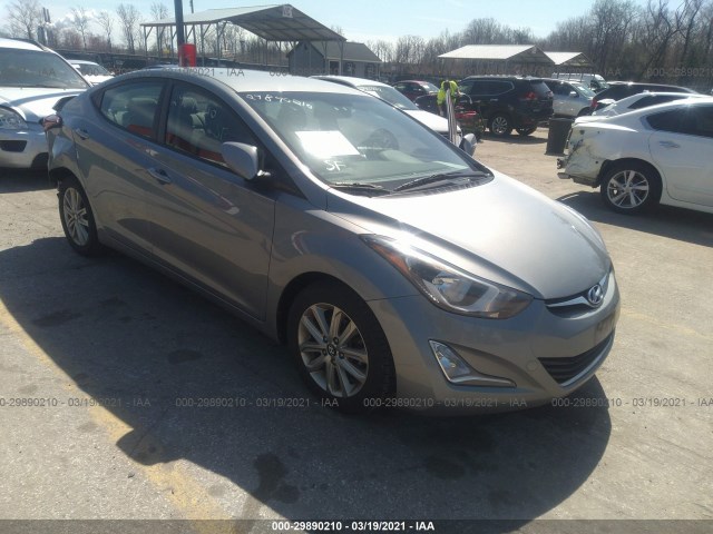 HYUNDAI ELANTRA 2014 kmhdh4ae1eu083686