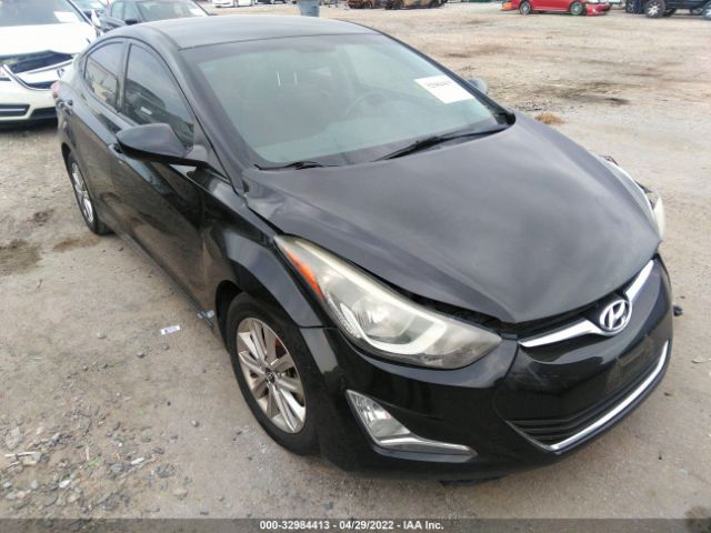 HYUNDAI ELANTRA 2014 kmhdh4ae1eu085910