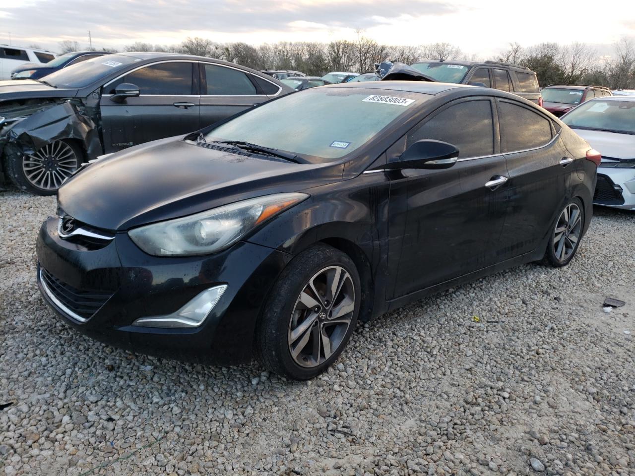 HYUNDAI ELANTRA 2014 kmhdh4ae1eu090685