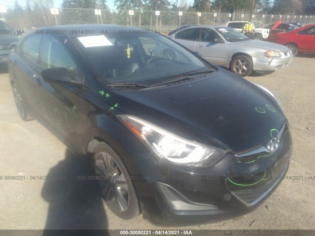 HYUNDAI ELANTRA 2014 kmhdh4ae1eu104701