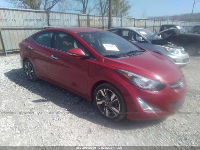 HYUNDAI ELANTRA 2014 kmhdh4ae1eu112149