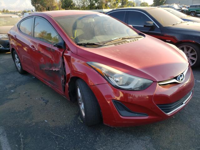 HYUNDAI ELANTRA SE 2014 kmhdh4ae1eu112412