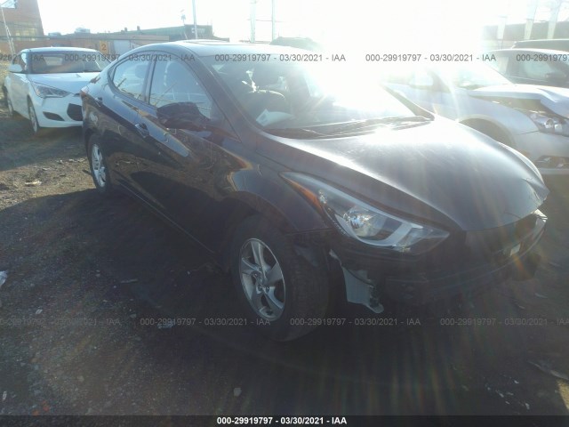 HYUNDAI ELANTRA 2014 kmhdh4ae1eu122907