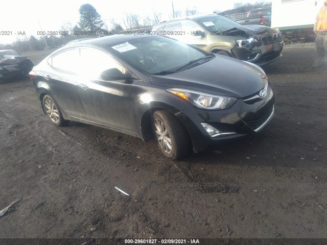 HYUNDAI ELANTRA 2014 kmhdh4ae1eu123037