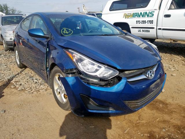 HYUNDAI ELANTRA SE 2014 kmhdh4ae1eu127699