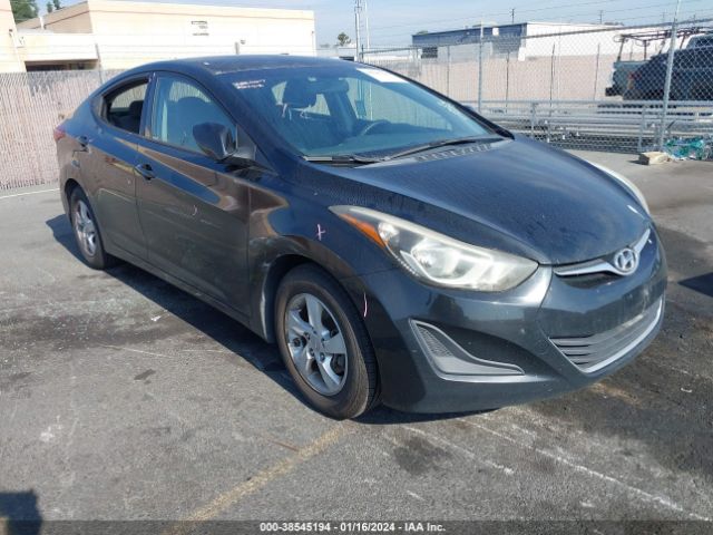 HYUNDAI ELANTRA 2014 kmhdh4ae1eu134541