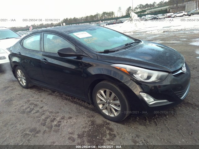 HYUNDAI ELANTRA 2014 kmhdh4ae1eu146432