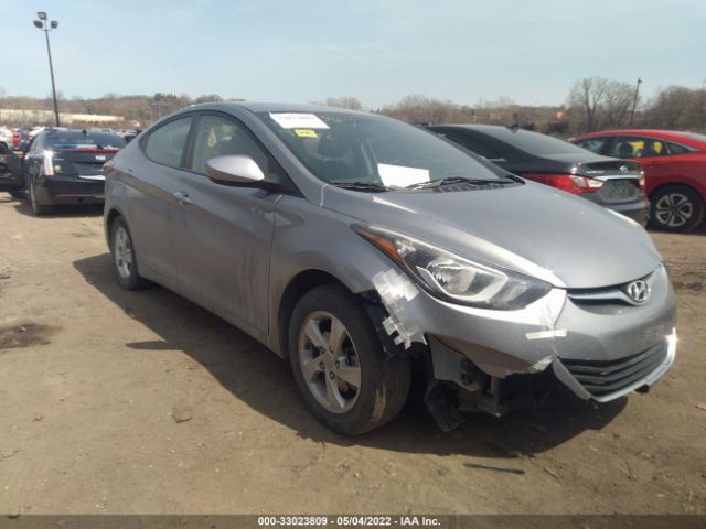 HYUNDAI ELANTRA 2014 kmhdh4ae1eu146897