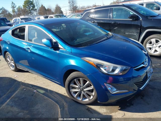 HYUNDAI ELANTRA 2014 kmhdh4ae1eu150562