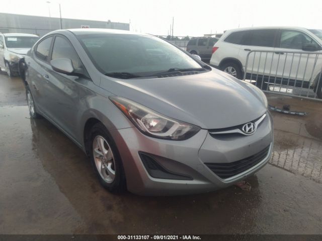 HYUNDAI ELANTRA 2014 kmhdh4ae1eu163165