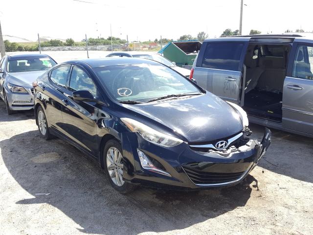 HYUNDAI ELANTRA SE 2014 kmhdh4ae1eu165160