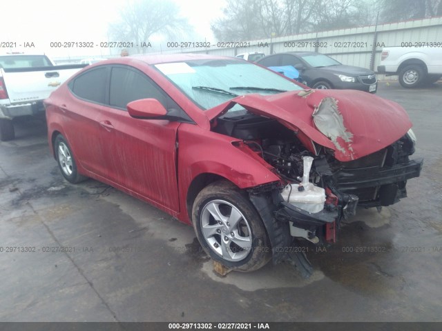 HYUNDAI ELANTRA 2014 kmhdh4ae1eu169533