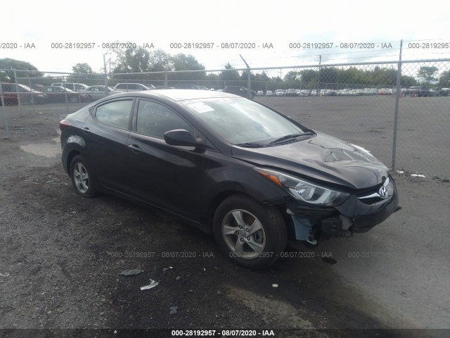 HYUNDAI ELANTRA 2014 kmhdh4ae1eu170424