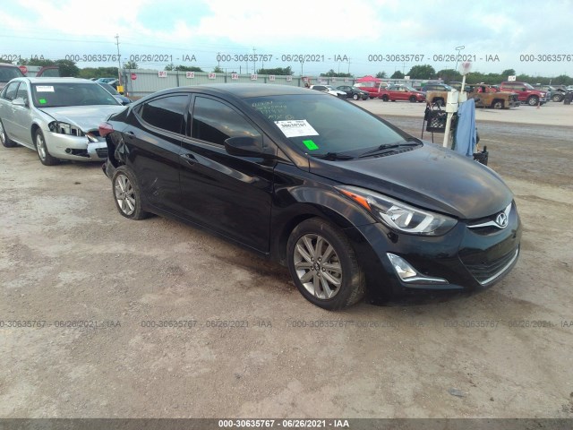 HYUNDAI ELANTRA 2014 kmhdh4ae1eu171931