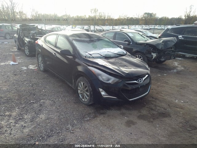 HYUNDAI ELANTRA 2014 kmhdh4ae1eu172691